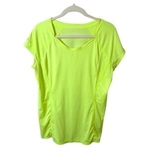 Zella Shirt Womens Large Short Sleeve Moisture Wicking Crew Neck Activewear Gym